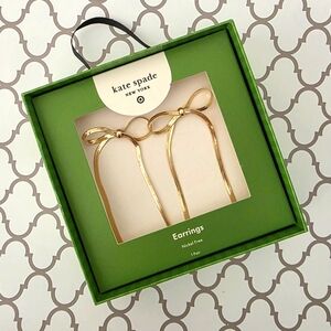 Kate Spade Gold Bow Earrings